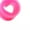 pink 1PC, variant on 2pcs Heart Shaped Silicone Earring Piercing Expander Ear Plug Piercing Jewelry-Black-8mm-1PC