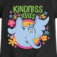 thumbnail image 3 of Horton Hears A Who - Kindness Rules - Toddler & Youth Girls Short Sleeve Graphic T-Shirt, 3 of 5