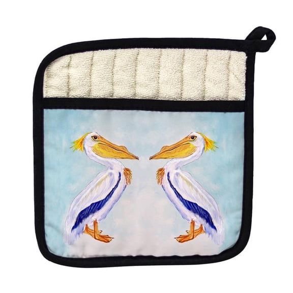 Betsy Drake PT177 King Pelican Pot Holder