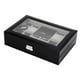 thumbnail image 5 of Caja de reloj con 8 ranuras, organizador, caja de reloj portátil, joyero, regalo del Día de San Valentín, 5 of 10