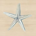 thumbnail image 2 of Pinto, Patricia 26x26 White Modern Wood Framed Museum Art Print Titled - Starfish On Wood Background, 2 of 4
