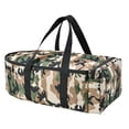 thumbnail image 3 of Bolsa de pesca con cremallera, resistente, 35 litros. Incluye cañas, carretes y accesorios. Verde colorido, 3 of 9