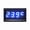 Blue, variant on Multifunction Automotive Voltage Meter With External Temperature Probes & Clock
