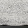 thumbnail image 3 of Safavieh Amelia Ian Abstract Area Rug, Ivory/Light Gray, 5'3" x 5'3" Round, 3 of 10