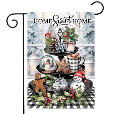 Bandiera Da Giardino Briarwood Lane Family Time, Multicolore, 12,5x18 Pollici