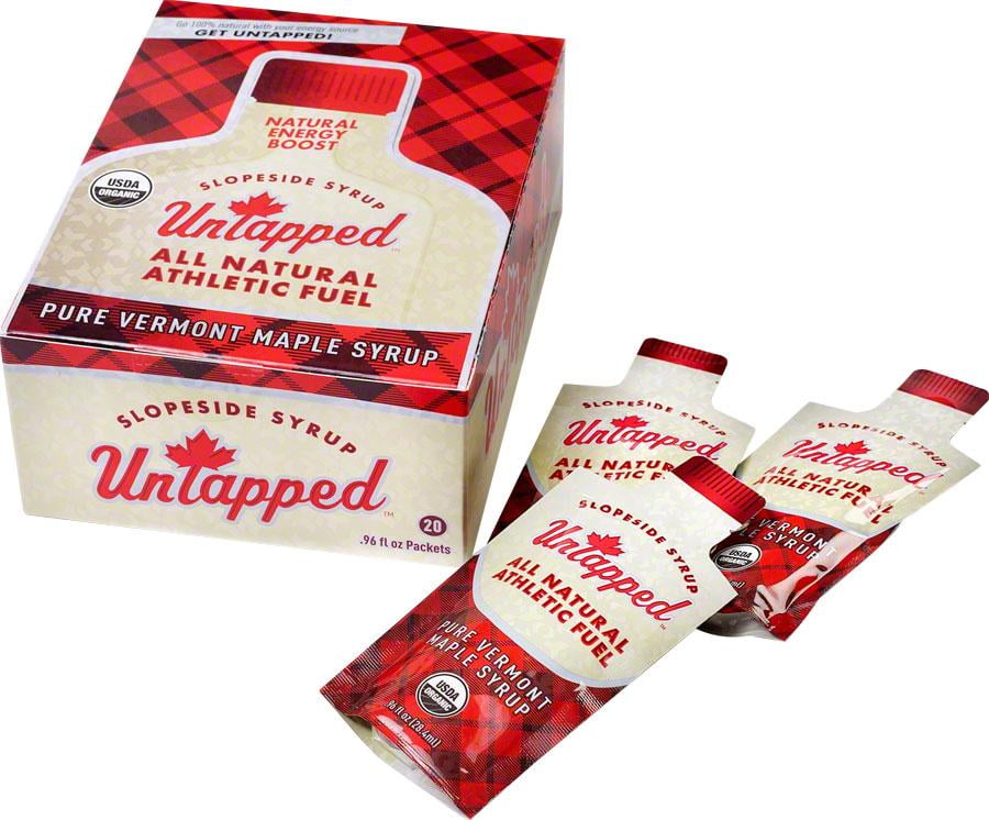 UnTapped Maple Syrup Athletic Fuel Packets Box of 20