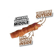 SmartBones Chicken Wrap- Sticks Peanut Butter 8 Pk