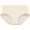 Beige, variant on Scyoekwg Women's Textured Cotton Panties Low Waisted Breathable Ribbed Stretch Briefs Soft Comfort Everyday Underwear (Pink,M)
