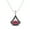 Sterling Silver, variant on 4.17 Cts Marquise Shape Ruby Glass Filled Piramid Valentines Day Gifts Pendant Necklace 925 Sterling Silver