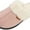 Pink, variant on Roxoni Women's Winter House Fuzzy Fluffy Furry Cozy Clog Slipper