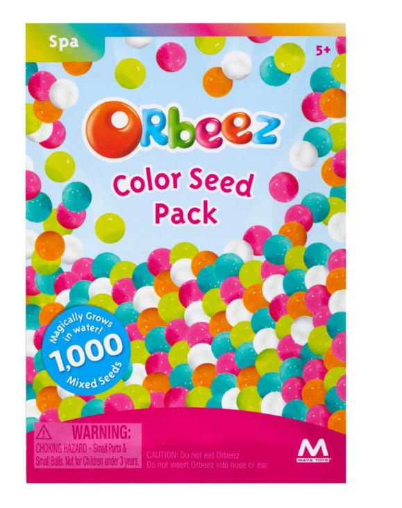 orbeez seed packets