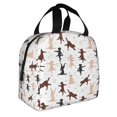 thumbnail image 2 of Easygdp Yoga Labrador Retriever Bolsa Térmica Premium - Tela Oxford Impermeable, Gran Capacidad, Bolsillo Frontal, Unisex para Trabajo, Escuela, Actividades al Aire Libre y Picnics, 2 of 8