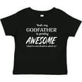 thumbnail image 3 of Inktastic Yeah My Godfather is Pretty Awesome Boys or Girls Baby T-Shirt, 3 of 5