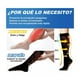 thumbnail image 3 of Calcetines Largos De Compresión Deportivos Unisex Negro Talla:S/M, 3 of 5