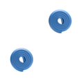thumbnail image 1 of Advancent 3 piezas de protectores de ángulo de espesar seguridad 2 metros de longitud cubiertas de esquinas en forma de L DIY tira de Azul 2piezas, 1 of 6