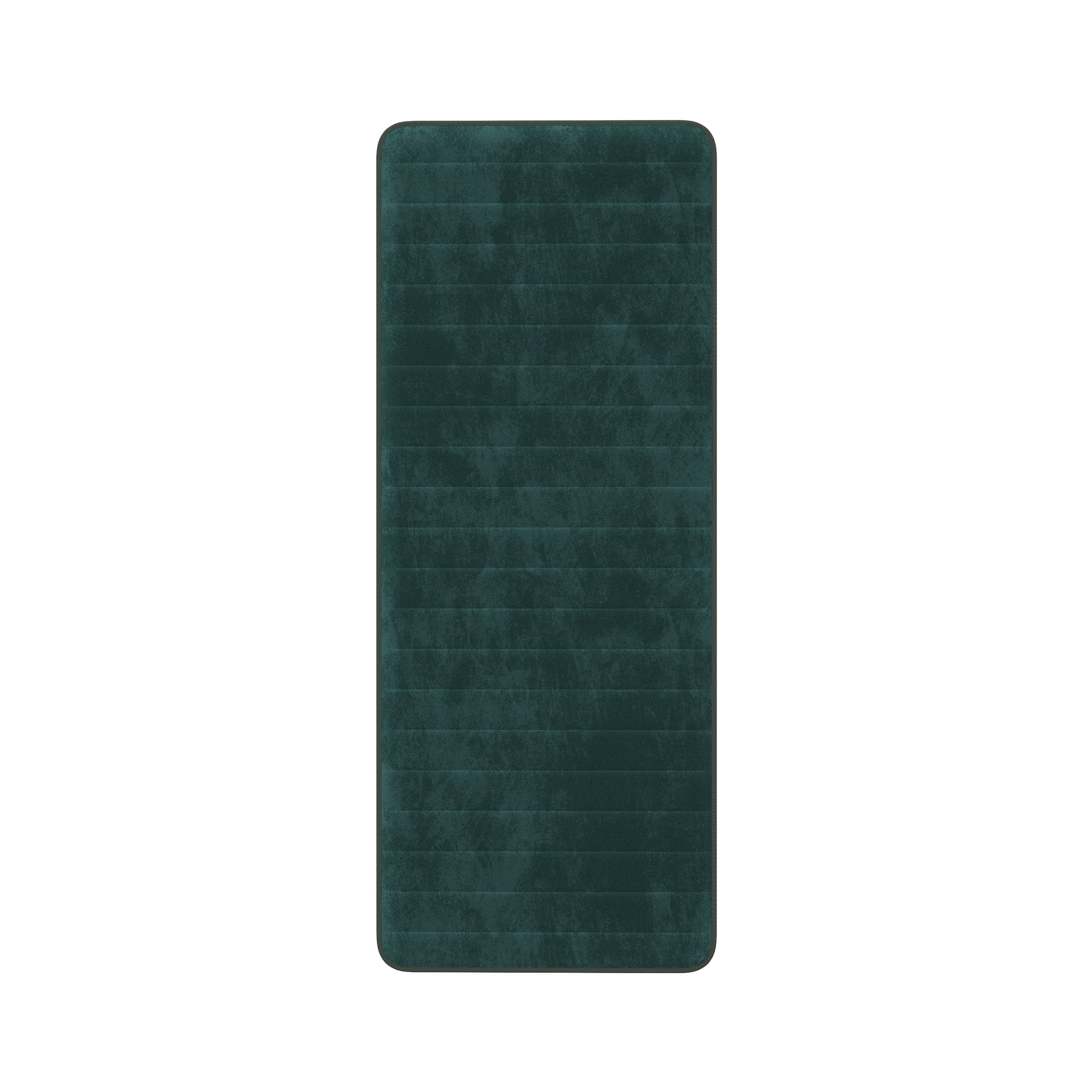 Somerset Home Oversized Nonslip Memory Foam Bathroom Rug Runner, Forest Green