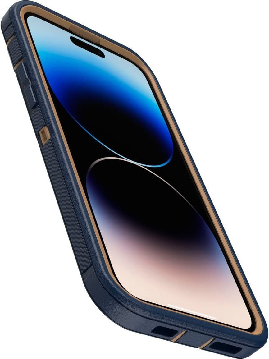OtterBox Shockproof Back Cover Cell Phone Case for Apple iPhone 14 Pro Max, Blue