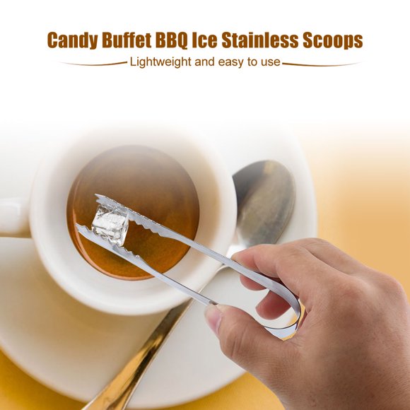 Garosa 5 x Sweet Scoops/ 5 x Ice Tongs Wedding Candy Buffet Bar Home Kitchen Stainless Steel Set NewE