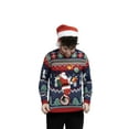 thumbnail image 5 of Jollidays Men's Unicycle Santa Ugly Christmas Sweater, Sizes S-2XL, 5 of 6