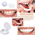 thumbnail image 4 of Dentaduras postizas a presión, carillas dentales superiores e inferiores, juego de fundas para dientes HGJ LOX, 4 of 4