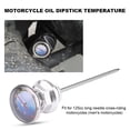 thumbnail image 3 of Vobor Aluminum Alloy Motorcycle Oil Dipstick for 125cc Motocross Motorbike (Silver), 3 of 7