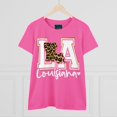 thumbnail image 3 of Women's "Leopard Louisiana WL" Midweight Cotton Tee, 3 of 5
