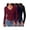 Z-black+navy+wine, variant on Zeagoo Women Long Sleeve Basic Tee 3 Pack Fall V Neck Casual T-Shirt Ribbed Slim Fit Tops