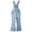 LightBlue-2701, variant on KIDSCOOL SPACE Girls Denim Flared Overalls Pants,3D Accordion Deep Heel Pockets Bell Bottom Jeans Dungarees,MidBlue 9-10 Years