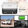 thumbnail image 4 of Costway 48 Quart Portable Electric Car Cooler Refrigerator Compressor Freezer for RVs Camping, 4 of 12