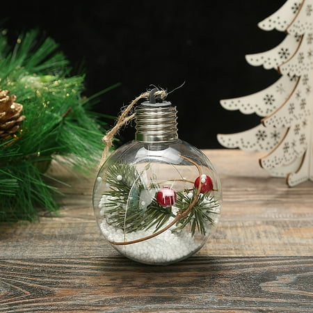 

Home Decor Christmas Ball Pendant Shatterproof Ornament Set Seasonal Holiday Wedding Party Decorations Room Decor Wall Bedroom