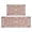 Boho Pink Carpet, variant on Boho Orange Vintage Ethnic Farmhouse (13) Rugs and Mats Non Skid Washable Absorbent Microfiber Soft Kitchen Mat for Floor Set Of 2 Decor Stain Resistant 17"x47" 17"x30"