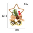 thumbnail image 4 of Christmas Bells Ornaments 3 Pcs Christmas Ornaments Christmas Tree Bells Pendants Christmas Craft Bells for Christmas Holiday, 4 of 5