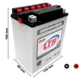 thumbnail image 2 of Lth 14L-A2 12V 14Ah Bci para Moto, 2 of 5