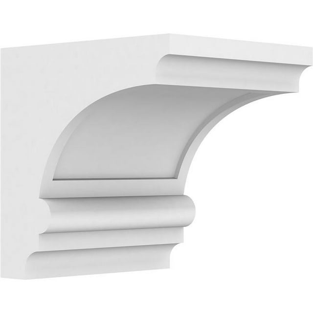 Ekena Millwork CORP05X06X06DIA Standard Diane Architectural Grade PVC Corbel - 6 x 5 x 6 Po.