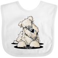 thumbnail image 3 of Inktastic Curious Wheaten Terrier Boys or Girls Baby Bib, 3 of 4