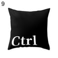 thumbnail image 3 of EIMELI Housse de Coussin Clavier Ctrl Alt Key pour Canapé Lit Voiture Café Décor, 3 of 12