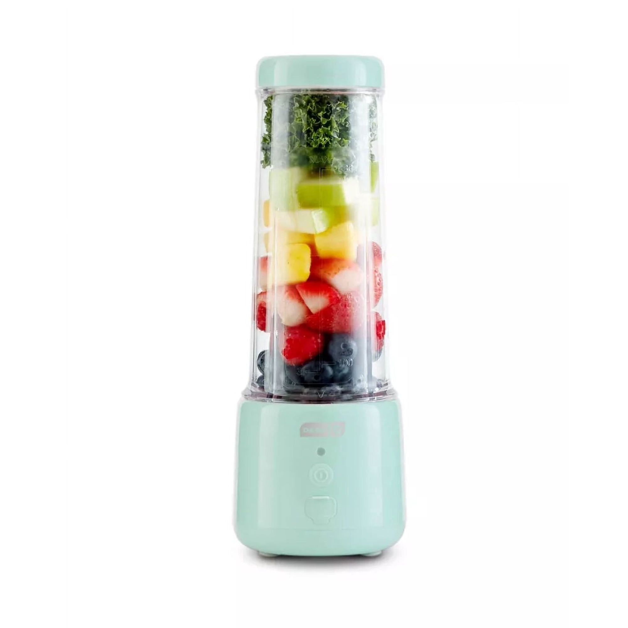 Dash 16oz Portable Rechargeable Blender with Sport Cap Aqua