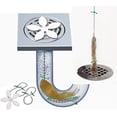 thumbnail image 1 of 3 Pack Attrape-Cheveux de Douche, Drainage, Déboucheur, Protection des Cheveux, 1 of 5
