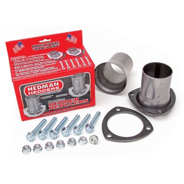 3.5" To 2.5" Exhaust Header Collector Reducer Flange For SBC BBC 350 454 Engines