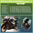 thumbnail image 2 of Unique Bargains No.5UG819400000 Relé de Solenoide de Arranque para Yamaha YFM700 YFM700R Raptor 125 YFM125 Raptor 250 YFM250 para Yamaha Kodiak 450 YFM450 Conector, 2 of 7
