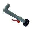 thumbnail image 1 of Contenant IBC Bec en Plastique Robinet de Vidange Fileté Raccords de Contrôle Marche/arrêt Intégrés Accessoires Pièces de Rechange 90° Long 32mm, 1 of 8