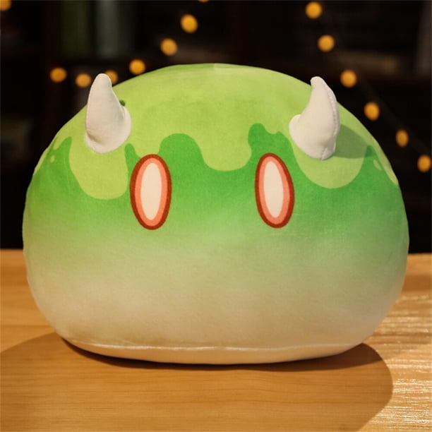 Cartoon Game Genshin Impact Slime Plush Toy Anime Plushie Kawaii Keli Dango Throw Pillow Dolls Toys for Children Birthday Giftscao35cm Deng Xun unisex