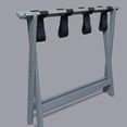 thumbnail image 2 of Casual Home Heavy Duty 30" Extra Wide Luggage Rack, Slate Gray, 2 of 13