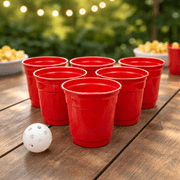 Gener8 Giant Yard Pong Game, Play Indoor or Outdoor - Recommended for Ages 6 Years and up.
