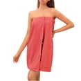 thumbnail image 1 of PENGXIANG Serviette de Bain Douce Sèche Rapidement Serviette Antidérapante Super Absorbant (Rouge), 1 of 4