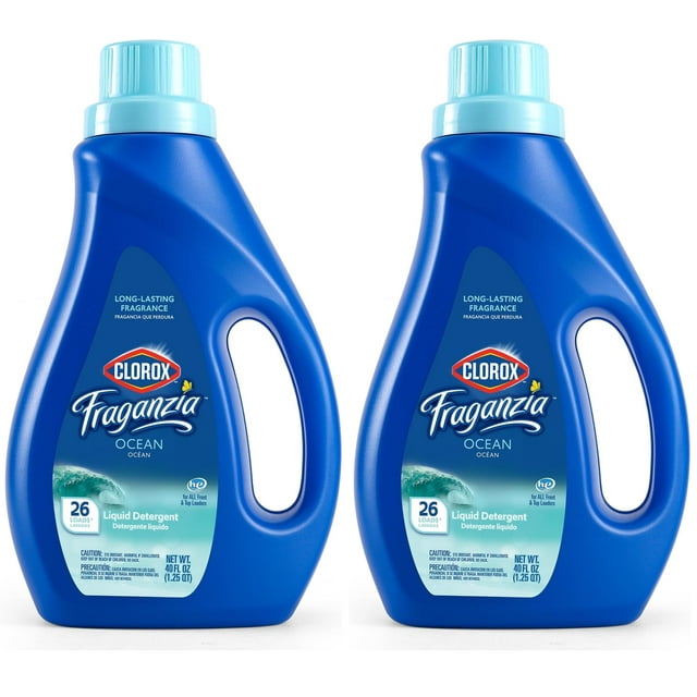 Detergente para ropa Clorox Fraganzia Ocean Scent 2x1.18L