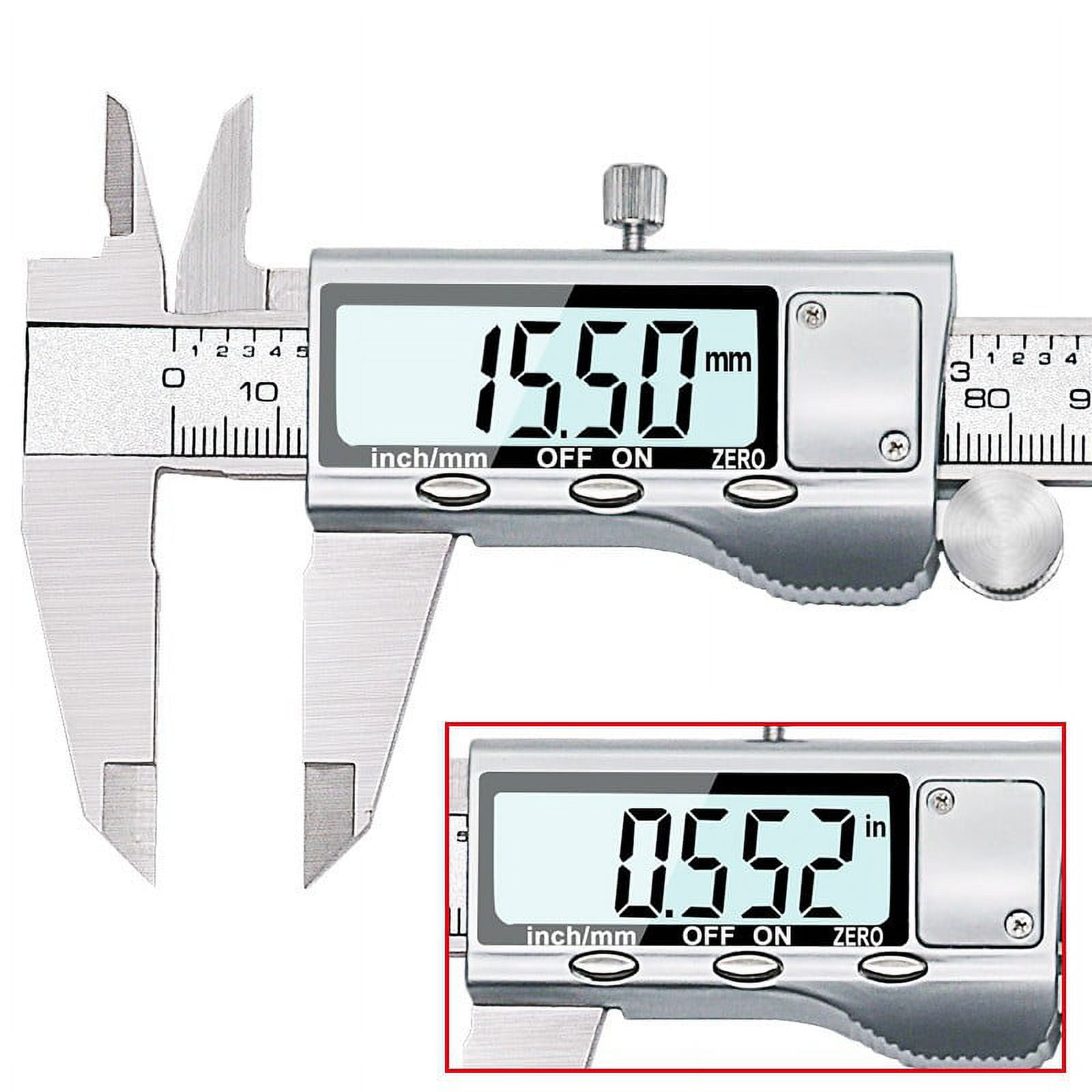 chengsi Stainless Steel Digital Caliper Vernier Micrometer Electronic Ruler Gauge Meter