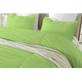 thumbnail image 3 of DNG Creations 3 Piece Ruched Pattern Duvet Cover 100% Egyptian Cotton, 800 TC- With Zipper Closure & Corner Ties ( Solid Sage - Oversized King ), 3 of 3