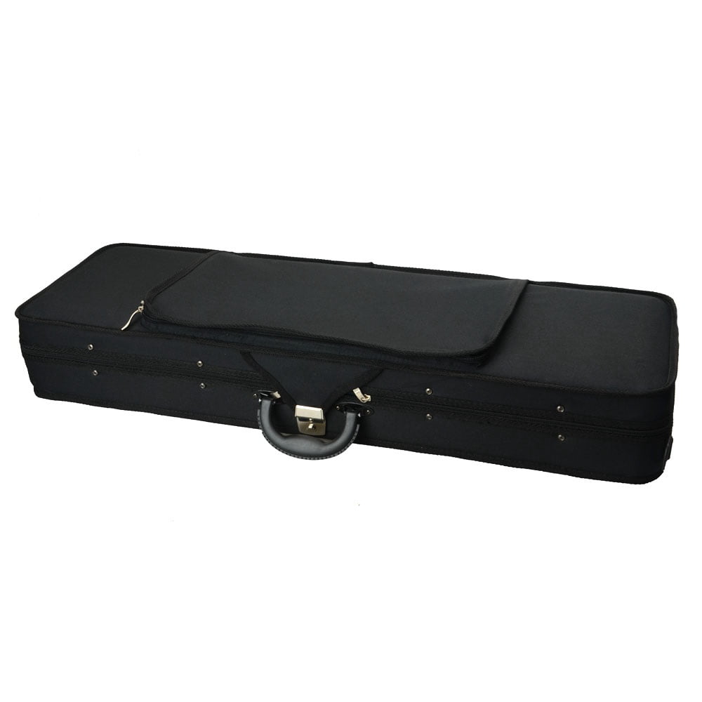 Voilin Bag Square Shape Nylon, Black