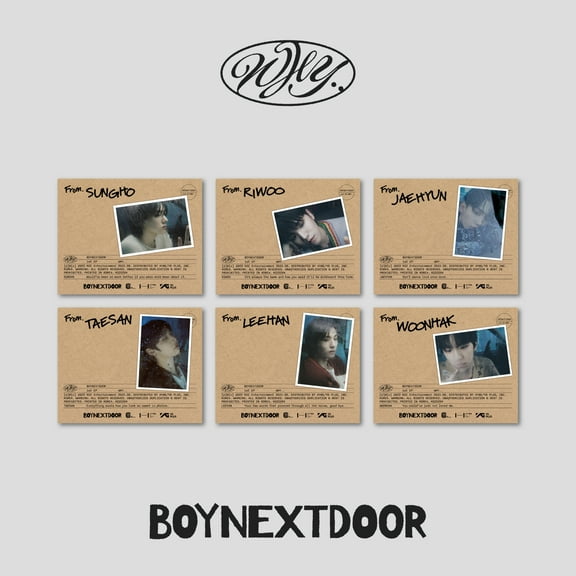 Boynextdoor - WHY.. (LETTER ver.) - Music & Performance - CD